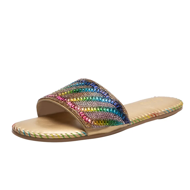 Shoes Home Slippers Women's Slides Pantofle Jelly Flip Flops Massage Flat 2021 Summer Soft Glitter Fabric Rubber Casual Crystal
Shoes Home Slippers Women's Slides Pantofle Jelly Flip Flops Massage Flat 2021 Summer Soft Glitter Fabric Rubber Casual Crystal