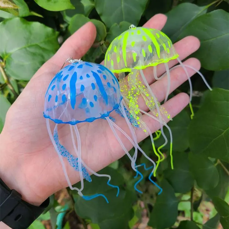 Серьги Jellyfish яркий Яркий неоновый светящийся орнамент для подводной морской