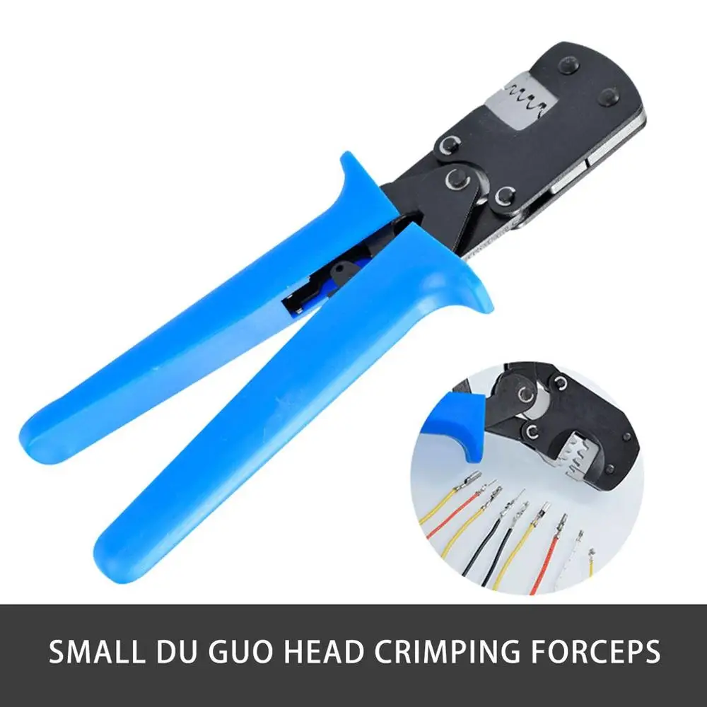 11YXQ01 Micro Connector Pin Ratchet Crimping Tool 0.03-0.52mm² Ratcheting Crimper For Narrow-pitch Connector Pins Crimp Range
11YXQ01 Micro Connector Pin Ratchet Crimping Tool 0.03-0.52mm² Ratcheting Crimper For Narrow-pitch Connector Pins Crimp Range