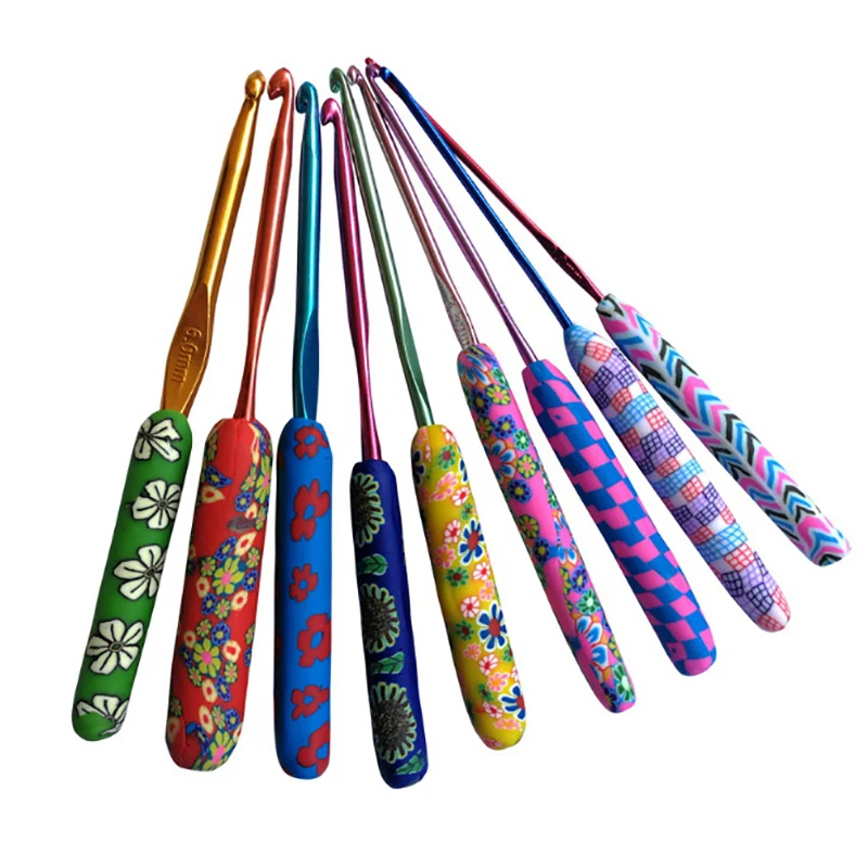 9Pcs/set Colourful Crochet Hook Set Ergonomic Handles Knitting Needles Sewing Tool
9Pcs/set Colourful Crochet Hook Set Ergonomic Handles Knitting Needles Sewing Tool