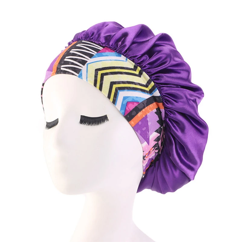 Women Satin Bonnet Cap Fashion Ladies Elastic Wide Band Hair Protect Head Cover Night Sleep Hat
Women Satin Bonnet Cap Fashion Ladies Elastic Wide Band Hair Protect Head Cover Night Sleep Hat