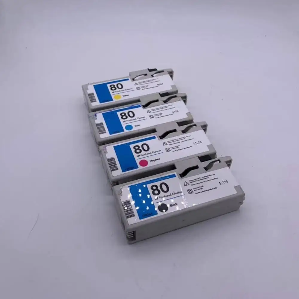 80 cyan Magenta yellow black Print Head Cleaner for HP designjet 1050 1055 1050c 1055c 
80 cyan Magenta yellow black Print Head Cleaner for HP designjet 1050 1055 1050c 1055c