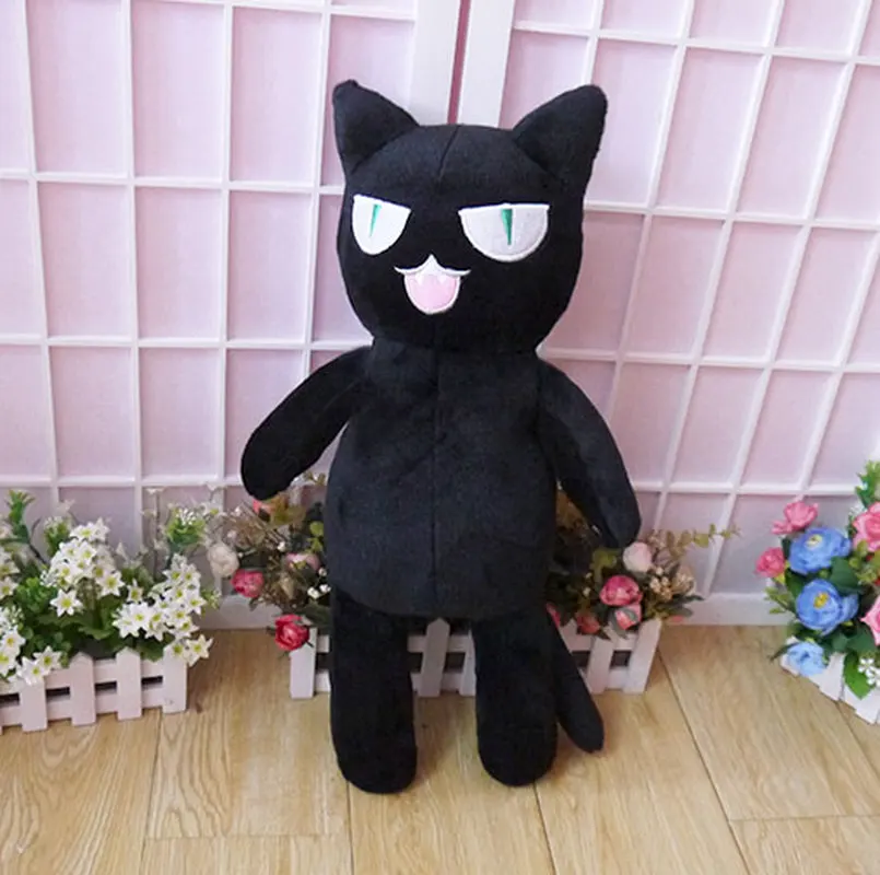 Anime Black Cat Boyfriend Plush Toys Cartoon Cat Pet Figure Doll Filling Pillow 50cm Cosplay for Gift
Anime Black Cat Boyfriend Plush Toys Cartoon Cat Pet Figure Doll Filling Pillow 50cm Cosplay for Gift