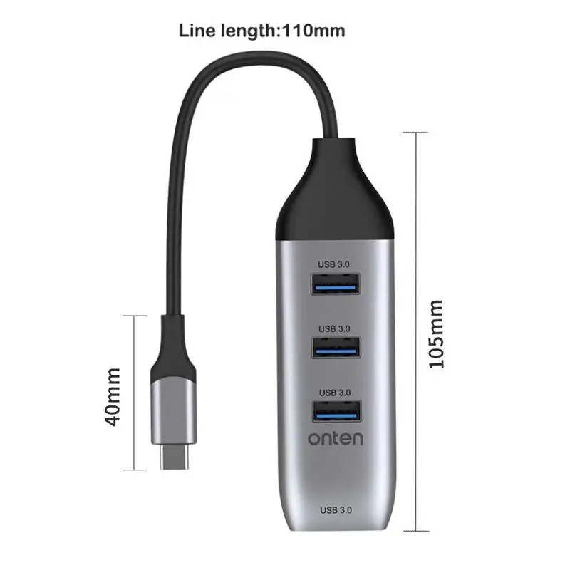 Usb3.0 Converter 4 In 1 Multifunctional Hub Type C Docking Stations Converter Charging Adapter for Tablets Phones Laptops
Usb3.0 Converter 4 In 1 Multifunctional Hub Type C Docking Stations Converter Charging Adapter for Tablets Phones Laptops