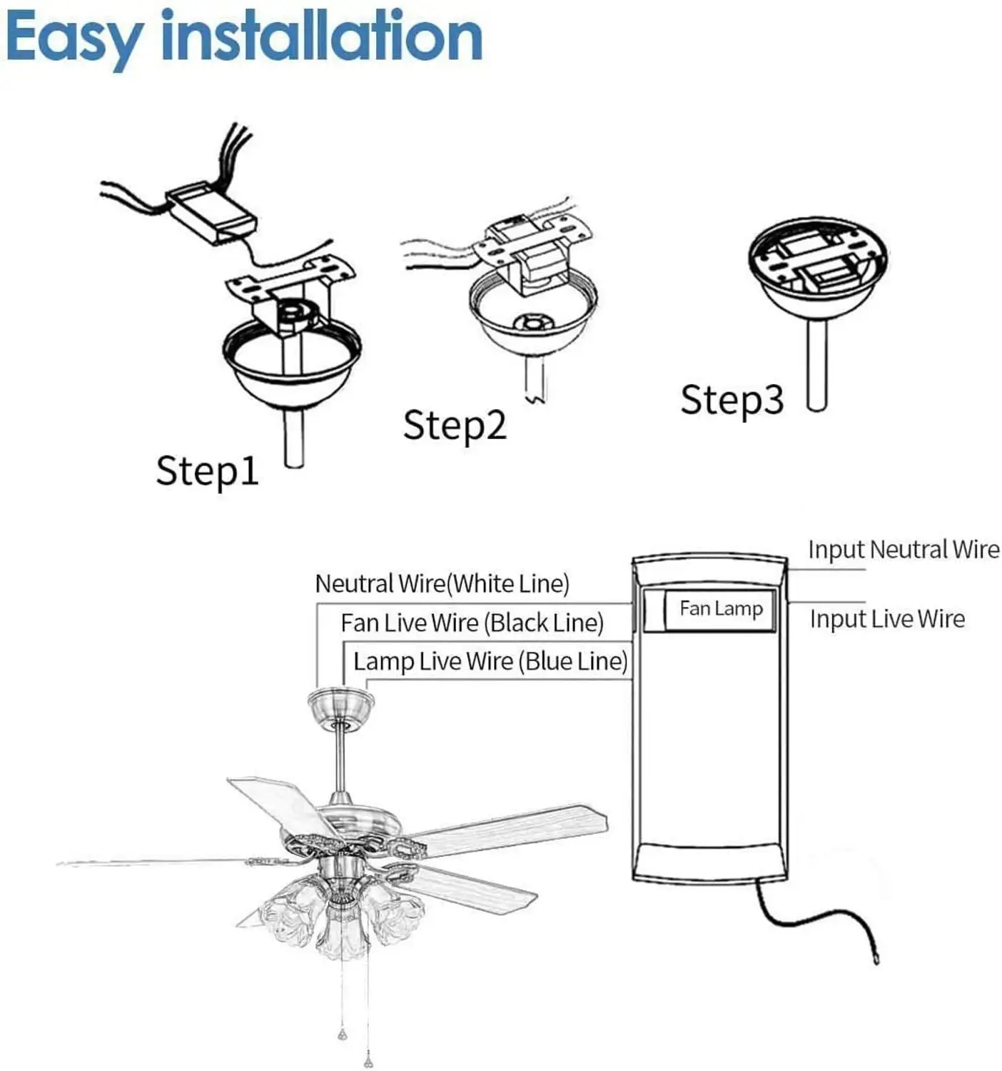 Simple fan lamp, led remote control lamp and fan, living room bedroom dining room study DC ceiling fan lamp
Simple fan lamp, led remote control lamp and fan, living room bedroom dining room study DC ceiling fan lamp