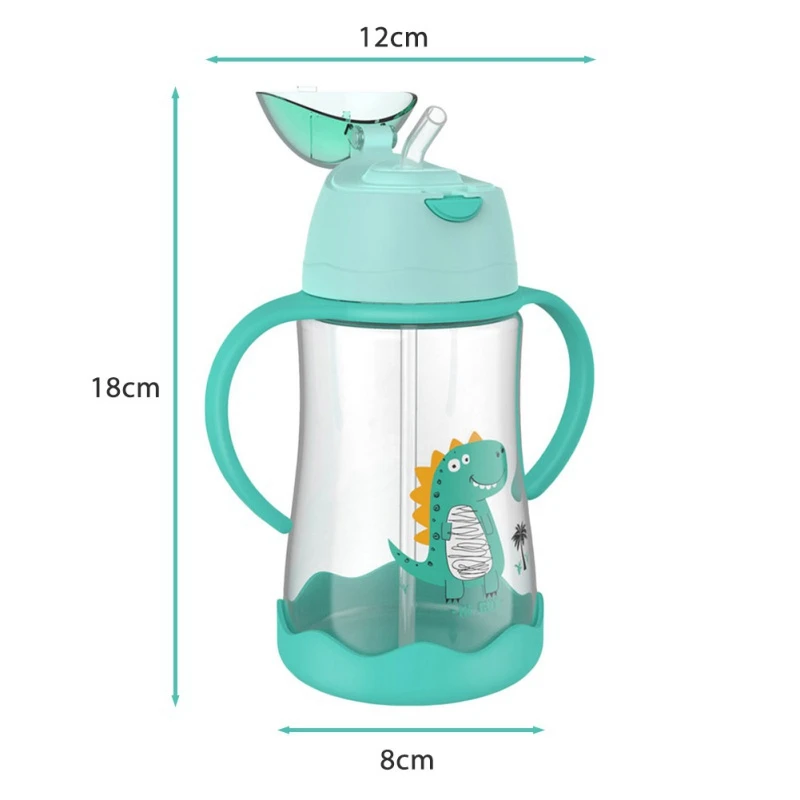 Kids Cute Animal Print 480ML Straw Cup Baby Juice Drink Learn To Drink Cup Non-slip Base
Kids Cute Animal Print 480ML Straw Cup Baby Juice Drink Learn To Drink Cup Non-slip Base