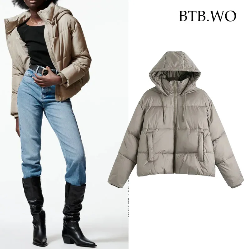 BTB.WO Za Winter Coat Women Jacket Parkas Thick Wram 2021 Autumn Oversized Hooded Parka Coat Harajuku Loose Female Jackets
BTB.WO Za Winter Coat Women Jacket Parkas Thick Wram 2021 Autumn Oversized Hooded Parka Coat Harajuku Loose Female Jackets