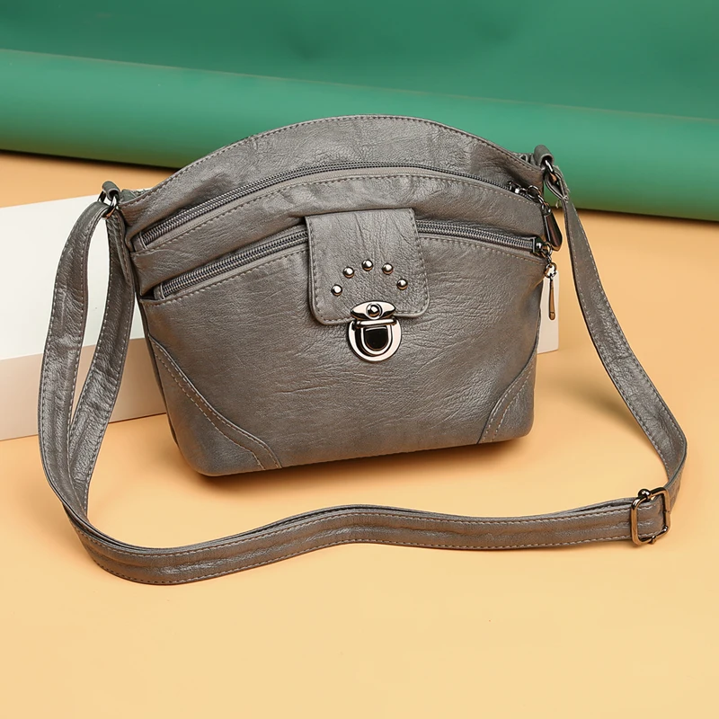 Ladies Fashion Crossbody Bags 2021 High Capacity Retro Shoulder Bag Handbag Female High Quality PU Leather Women Messenger Bag
Ladies Fashion Crossbody Bags 2021 High Capacity Retro Shoulder Bag Handbag Female High Quality PU Leather Women Messenger Bag