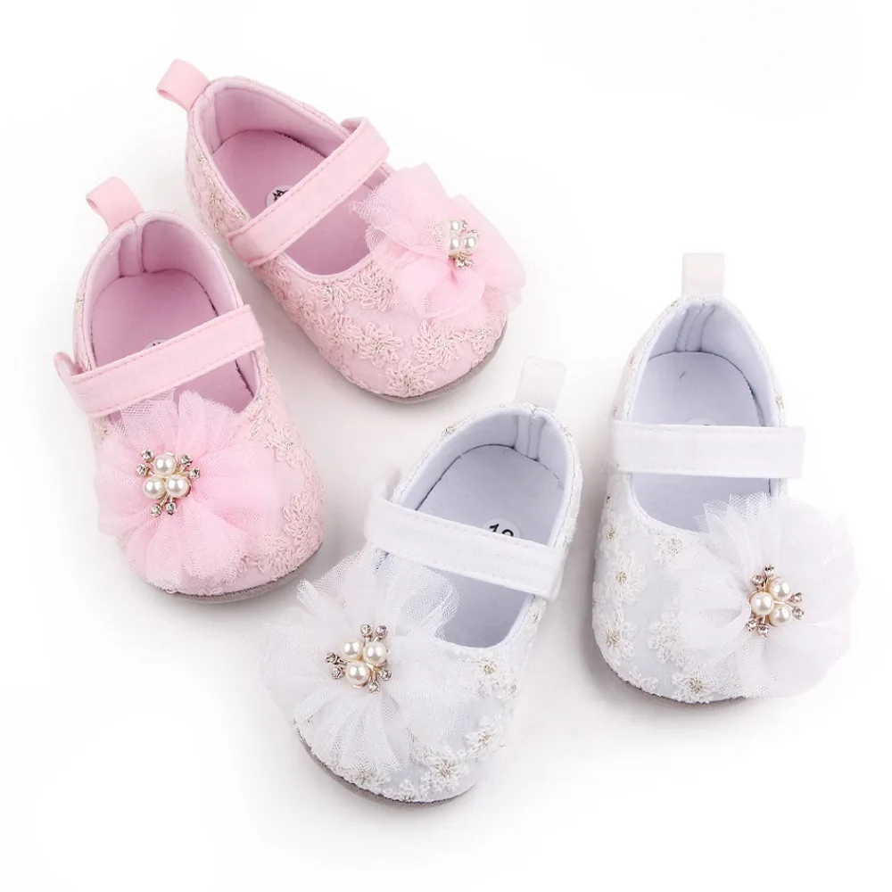 Infant Baby Girls Shoes Non-Slip Solid With Lace Floral Princess Dress Flats Toddler First Walker Baby Sneaker Shoes
Infant Baby Girls Shoes Non-Slip Solid With Lace Floral Princess Dress Flats Toddler First Walker Baby Sneaker Shoes