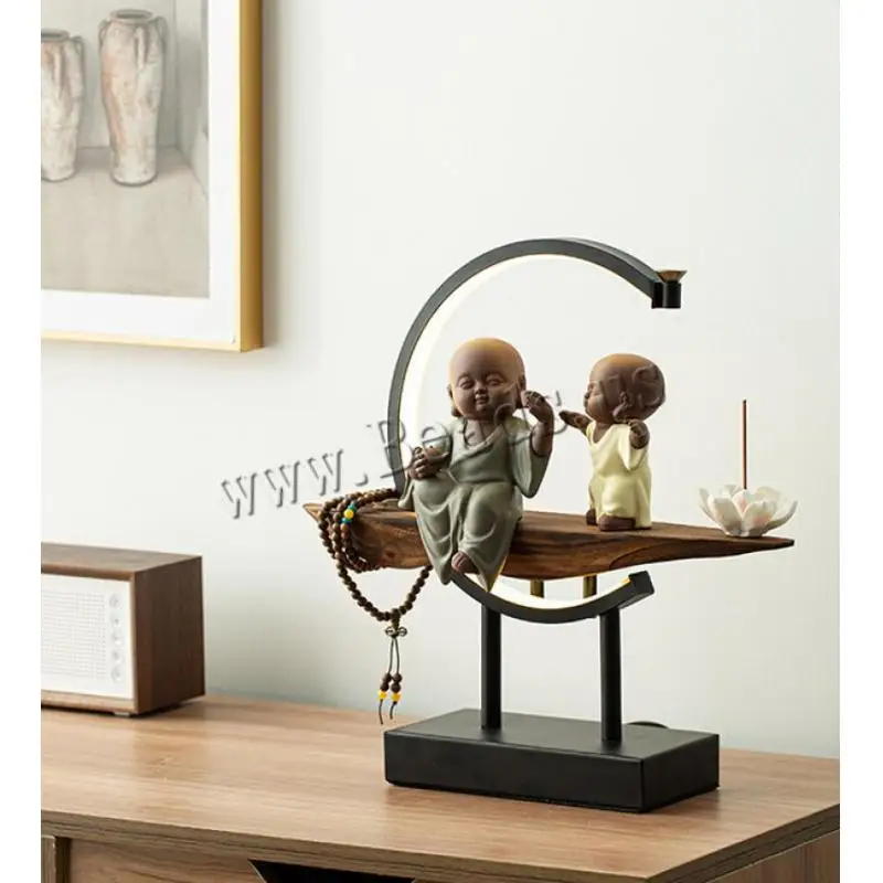 Smoke Waterfall Incense Sticks Holder Lovely Small Monk Backflow Incense Burner Ceramic Zen Lamp Crafts Living Room Home Decor
Smoke Waterfall Incense Sticks Holder Lovely Small Monk Backflow Incense Burner Ceramic Zen Lamp Crafts Living Room Home Decor