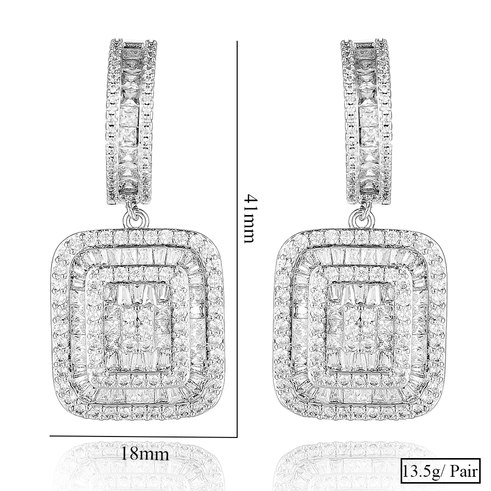 SisCathy Luxury Trendy Cubic Zirconia Earrings Luxury DUBAI Statement Earring Ring Jewelry Sets for Women Wedding Jewelry Sets
SisCathy Luxury Trendy Cubic Zirconia Earrings Luxury DUBAI Statement Earring Ring Jewelry Sets for Women Wedding Jewelry Sets