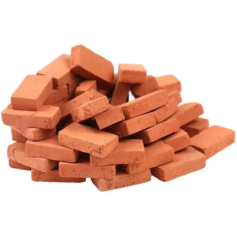 100PCS 1/16 Miniature Simulation Brick Mini Red Wall Brick Stone DIY Fairy Garden Dollhouse Decor
100PCS 1/16 Miniature Simulation Brick Mini Red Wall Brick Stone DIY Fairy Garden Dollhouse Decor