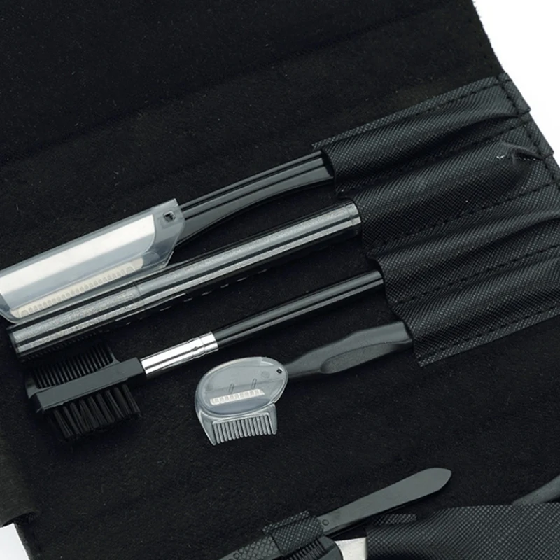 8Pcs Stainless Steel Tweezers Scissors Eyebrow Trimmer Kit Comb with Box Makeup Tool Eyebrow Trimming Tools for Women
8Pcs Stainless Steel Tweezers Scissors Eyebrow Trimmer Kit Comb with Box Makeup Tool Eyebrow Trimming Tools for Women