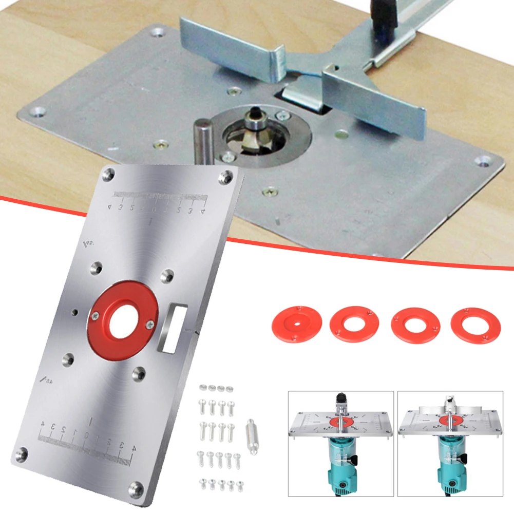 Router Table Insert Plate Woodworking Benches Table Saw Multifunctional Wood Plate Machine Engraving Bosch GKF 550 And M-akita
Router Table Insert Plate Woodworking Benches Table Saw Multifunctional Wood Plate Machine Engraving Bosch GKF 550 And M-akita