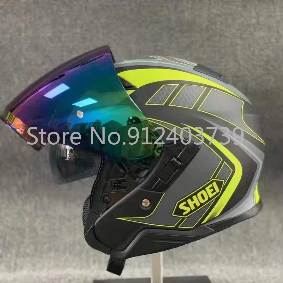 new Open Face Helmet dual visor Motorcycle helmet J-CRUISE AGLERO-TC3 Riding Motocross Racing Motobike Helmet
new Open Face Helmet dual visor Motorcycle helmet J-CRUISE AGLERO-TC3 Riding Motocross Racing Motobike Helmet