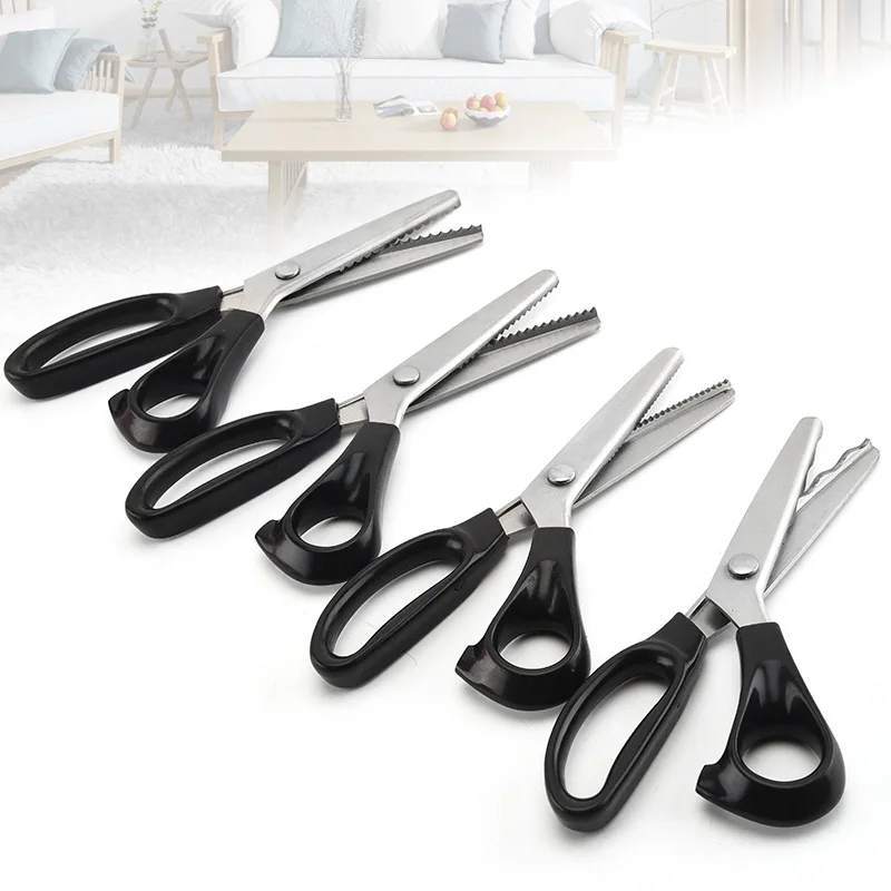 23.5cm Zig Zag Dressmaking Fabric Pinking Sewing Cut Scissor Tailor Tool Textile DENIM Upholstery Shear DIY Handicraft Leather
23.5cm Zig Zag Dressmaking Fabric Pinking Sewing Cut Scissor Tailor Tool Textile DENIM Upholstery Shear DIY Handicraft Leather