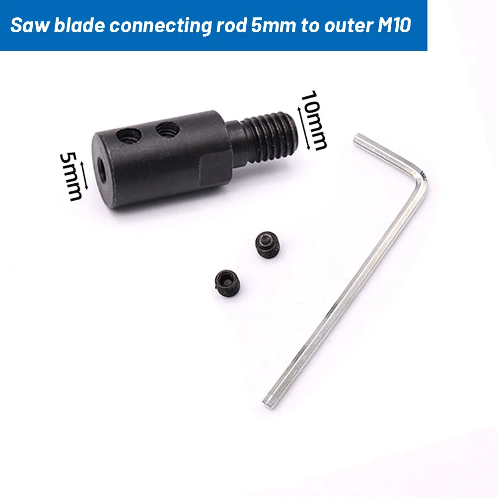 1 Set M10 Adaptor Bushing Saw Blade Connecting Rod Shaft Connection Joints Coupling Chuck Adapter 5-14mm Angle Grinder Accessori
1 Set M10 Adaptor Bushing Saw Blade Connecting Rod Shaft Connection Joints Coupling Chuck Adapter 5-14mm Angle Grinder Accessori
