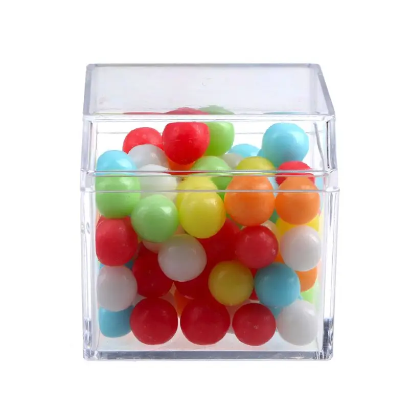Clear Acrylic 5 Sided Jewelry Display Storage Box Case Square Cube Props Box
Clear Acrylic 5 Sided Jewelry Display Storage Box Case Square Cube Props Box