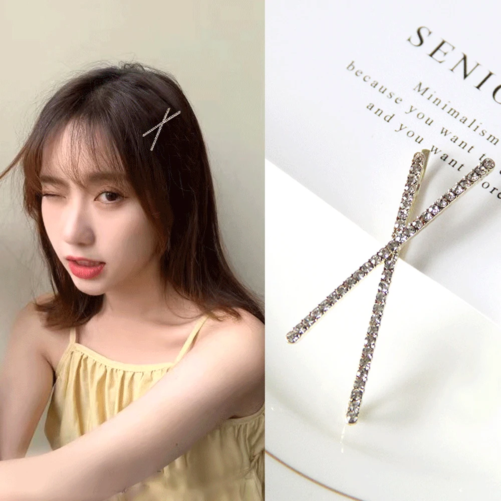 5 color New Geometric Triangle X Shape Shiny Rhinestones Hairpins Hair Clips For Women Girls Barrettes Hair Styling Accessories
5 color New Geometric Triangle X Shape Shiny Rhinestones Hairpins Hair Clips For Women Girls Barrettes Hair Styling Accessories