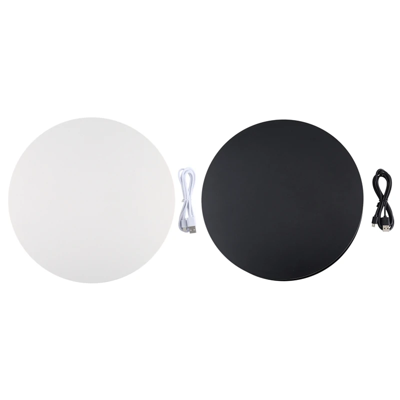 PULUZ PU3048 Rotating Display Stand,30cm Electric Rotating Turntable Display Stand Photography Video Props Turntable
PULUZ PU3048 Rotating Display Stand,30cm Electric Rotating Turntable Display Stand Photography Video Props Turntable