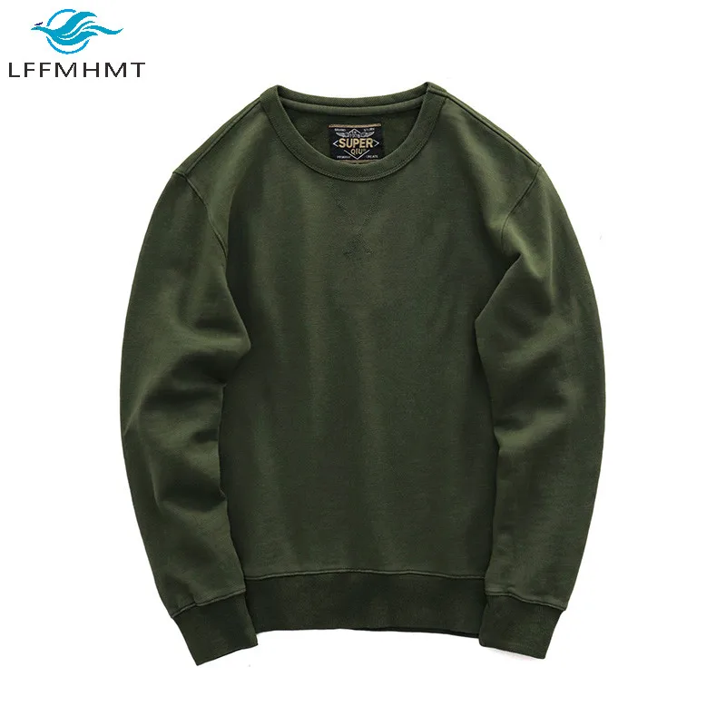 Winter Fall Fashion Men Heavyweight High Quality Cotton O-Neck Pullover Sweatshirt Male Vintage Casual Fleece Warm Knitting Tops
Winter Fall Fashion Men Heavyweight High Quality Cotton O-Neck Pullover Sweatshirt Male Vintage Casual Fleece Warm Knitting Tops