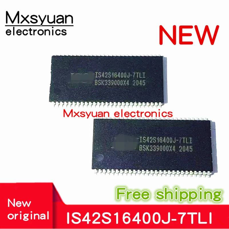 10PCS~50PCS/LOT IS42S16400J-7TLI IS42S16400J-7TL IS42S16400J IC SDRAM 64MBIT 143MHZ TSOP-54 New original
10PCS~50PCS/LOT IS42S16400J-7TLI IS42S16400J-7TL IS42S16400J IC SDRAM 64MBIT 143MHZ TSOP-54 New original
