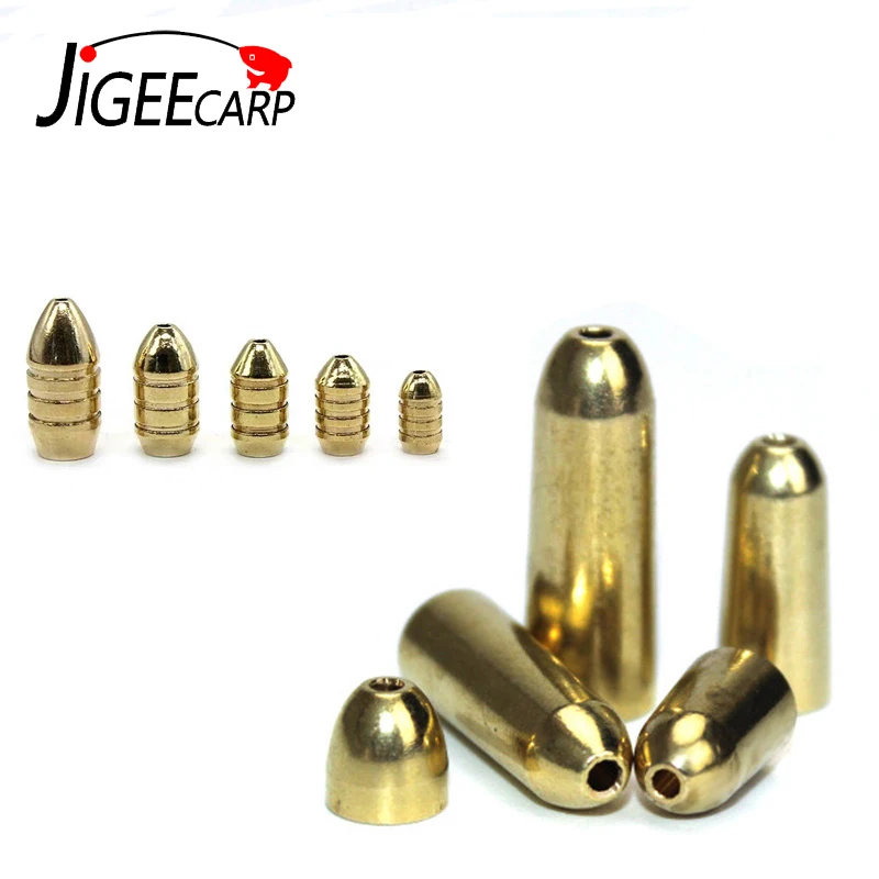 JIGEECARP 5pcs Carp Fishing Brass Bullet Sinker Weights Kit Fishing Slip Sinker 1.8g 3.5g 5g 7g 10g Carp Rig Tackle Accessories
JIGEECARP 5pcs Carp Fishing Brass Bullet Sinker Weights Kit Fishing Slip Sinker 1.8g 3.5g 5g 7g 10g Carp Rig Tackle Accessories