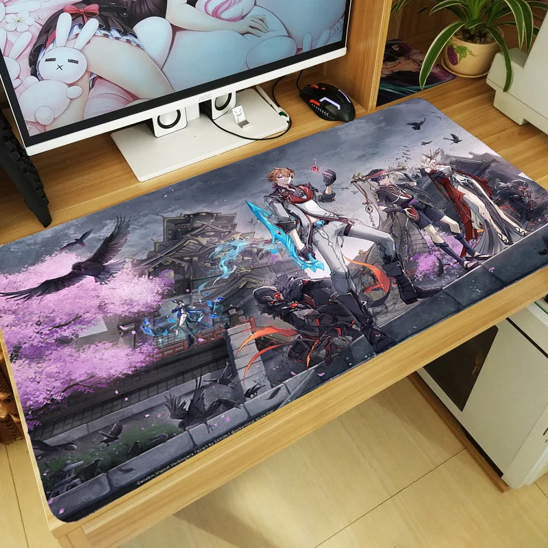Аниме игра Genshin ударопрочная тартаглия коврик для мыши большой коврик для мыши Otaku коврик для мыши Настольный коврик для клавиатуры игровой ...
Аниме игра Genshin ударопрочная тартаглия коврик для мыши большой коврик для мыши Otaku коврик для мыши Настольный коврик для клавиатуры игровой ...