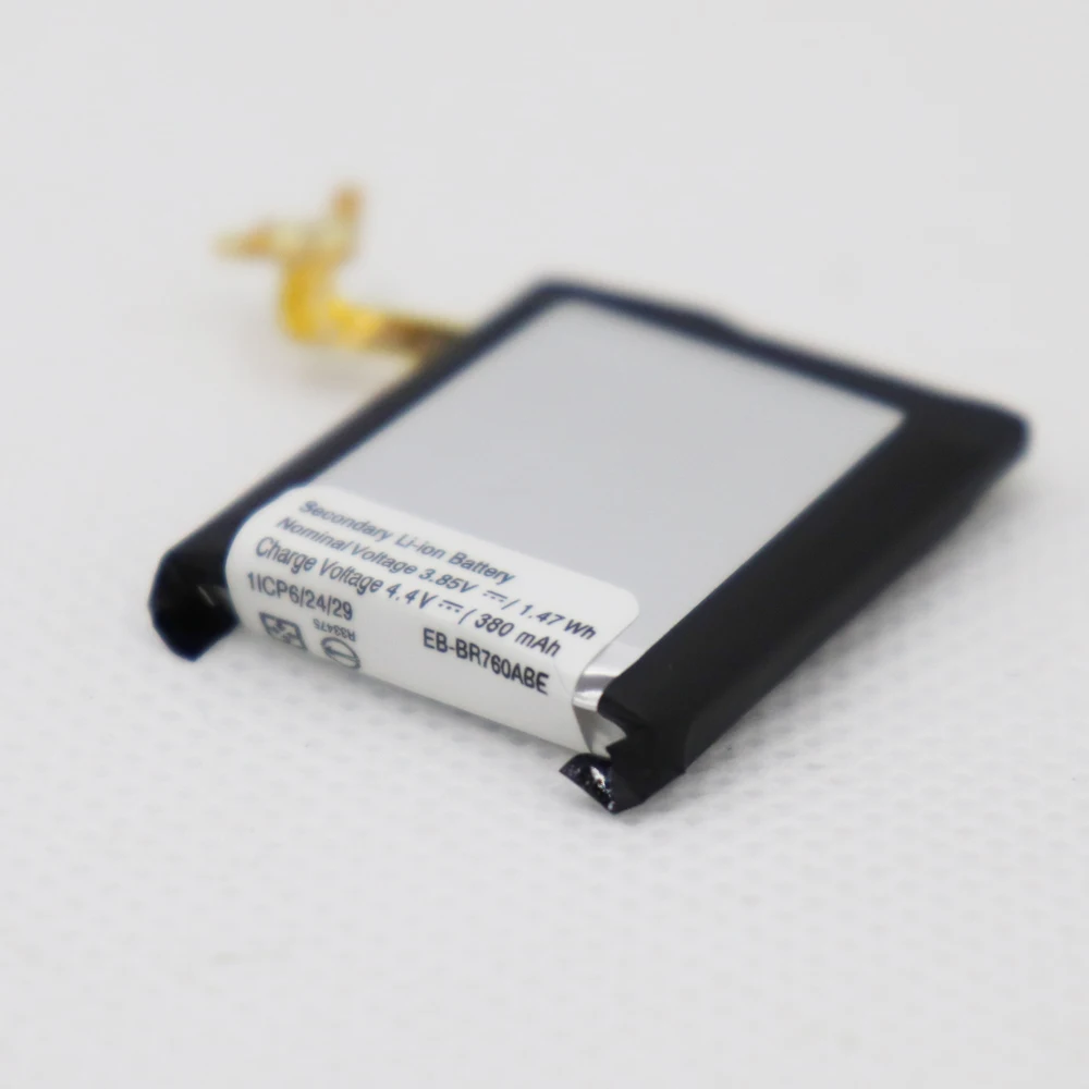 2pcs/lot 380mAh EB-BR760ABE Battery for Samsung Gear 3 Frontier Gear S3 Classic EB-BR760A SM-R760 SM-R765 SM-R765S SM-R770
2pcs/lot 380mAh EB-BR760ABE Battery for Samsung Gear 3 Frontier Gear S3 Classic EB-BR760A SM-R760 SM-R765 SM-R765S SM-R770