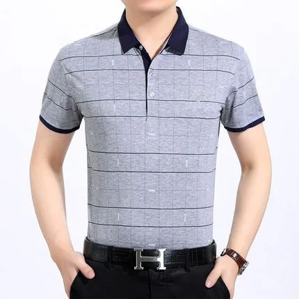 Summer men's business casual short sleeve t-shirt 8961 
Summer men's business casual short sleeve t-shirt 8961