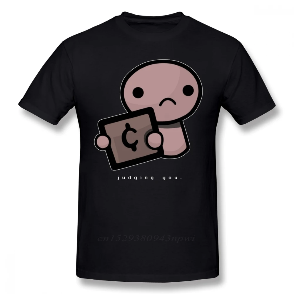 The Binding Of Isaac T Shirt Judging You Dark Background T-Shirt Oversized Streetwear Tee Shirt Funny Graphic Male Tshirt
The Binding Of Isaac T Shirt Judging You Dark Background T-Shirt Oversized Streetwear Tee Shirt Funny Graphic Male Tshirt