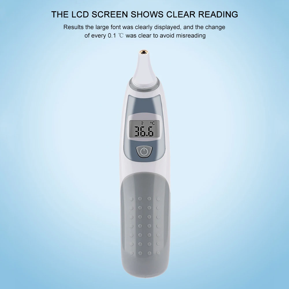 Baby Care Products Ear Thermometer Non-contact Body Temperature Measuring Instrument Adult Infrared Thermometer
Baby Care Products Ear Thermometer Non-contact Body Temperature Measuring Instrument Adult Infrared Thermometer