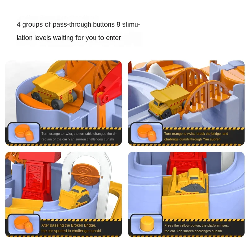 New Type Logical High way Car Toys DINOSAUR ADVENTURE DIY Magical Road Set Make the Car Through Assembly Model Toy Gifts
New Type Logical High way Car Toys DINOSAUR ADVENTURE DIY Magical Road Set Make the Car Through Assembly Model Toy Gifts