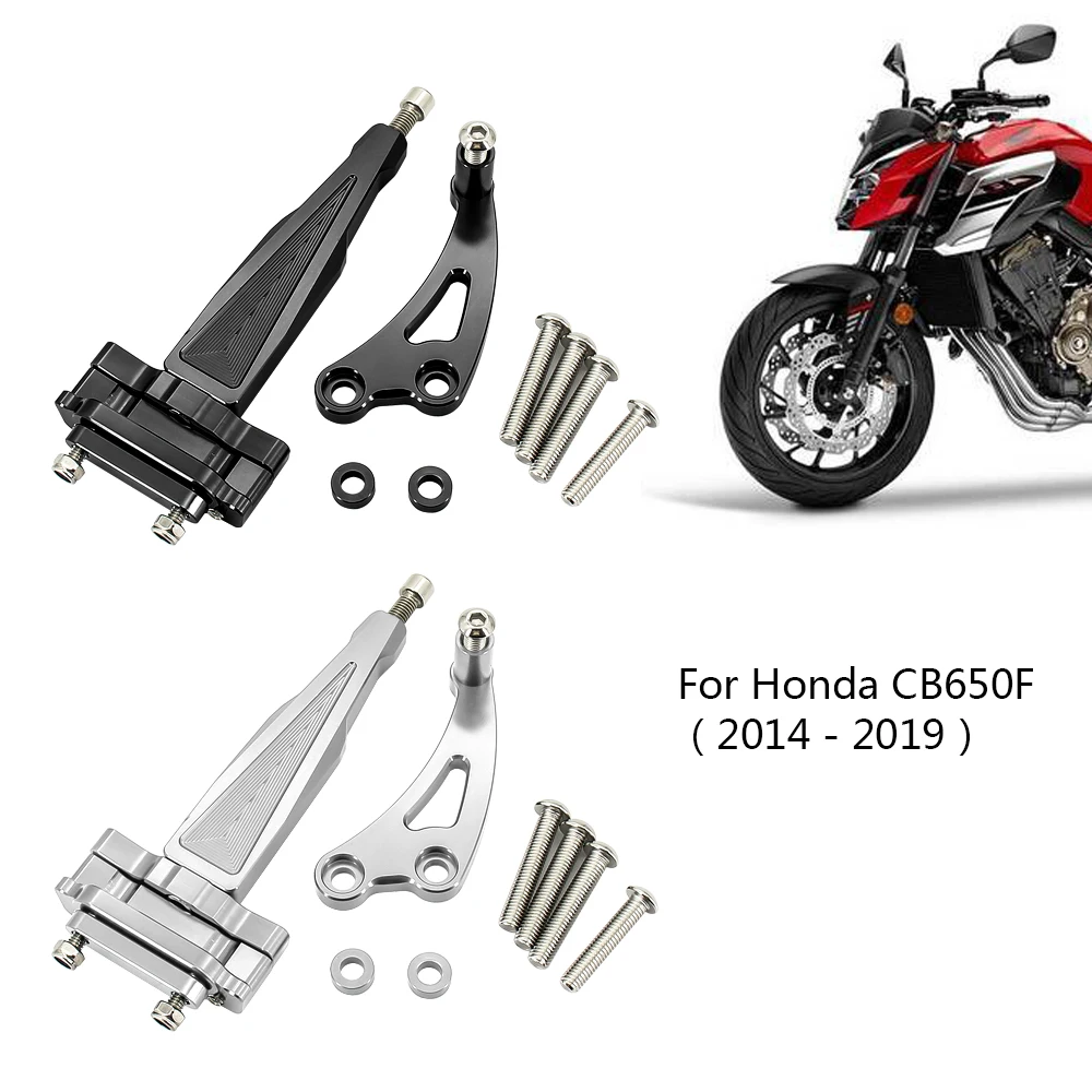 Motorcycle Adjustable CB650F Steering Stabilizer Damper Mounting Bracket Kit For Honda CB650F CB 650F 650 F 2014-2019 2015 2016
Motorcycle Adjustable CB650F Steering Stabilizer Damper Mounting Bracket Kit For Honda CB650F CB 650F 650 F 2014-2019 2015 2016