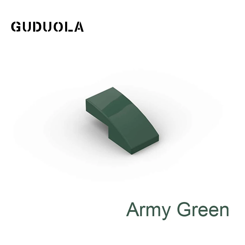 Guduola наклонная 1x2 изогнутая 11477 специальная кирпичная плита с бантом 1x2x 2/3