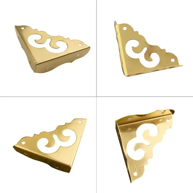 Table Edge Protective Cover Sold One By One Wooden Chinese Auspicious Golden Cloud Retro Iron Angle Crafts Decoration Box S0X4
Table Edge Protective Cover Sold One By One Wooden Chinese Auspicious Golden Cloud Retro Iron Angle Crafts Decoration Box S0X4