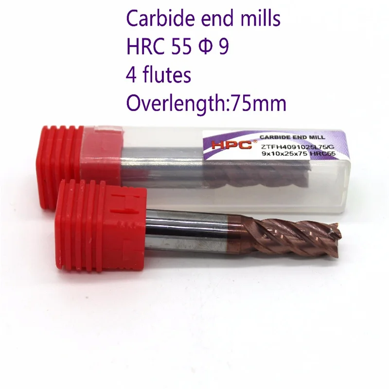 9*10*75 из 4 флейт, плоские торцевые фрезы карбида, концевые фрезы, вольфрамовый нож, станок с ЧПУ, фреза
9*10*75 из 4 флейт, плоские торцевые фрезы карбида, концевые фрезы, вольфрамовый нож, станок с ЧПУ, фреза