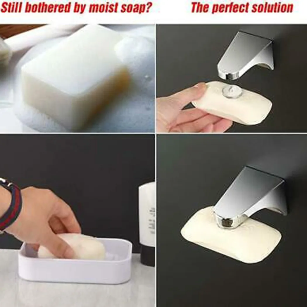 2PCS Magnetic Soap Holder Container Dispenser Wall Mounted Soap Holder For Bathroom Product Shower Storage Soap Dish Durable
2PCS Magnetic Soap Holder Container Dispenser Wall Mounted Soap Holder For Bathroom Product Shower Storage Soap Dish Durable