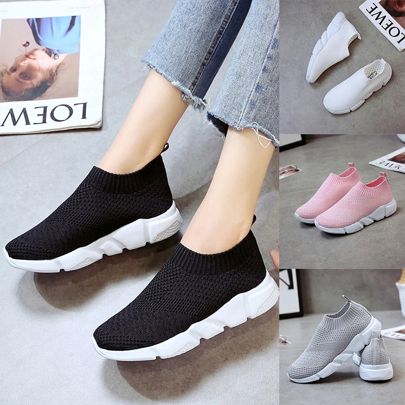 Ladies Casual Sock Shoes Woman Elastic Light Tenis Sneakers Women Big Size 35-43 Slip On Women Flats Footwear Woman
Ladies Casual Sock Shoes Woman Elastic Light Tenis Sneakers Women Big Size 35-43 Slip On Women Flats Footwear Woman