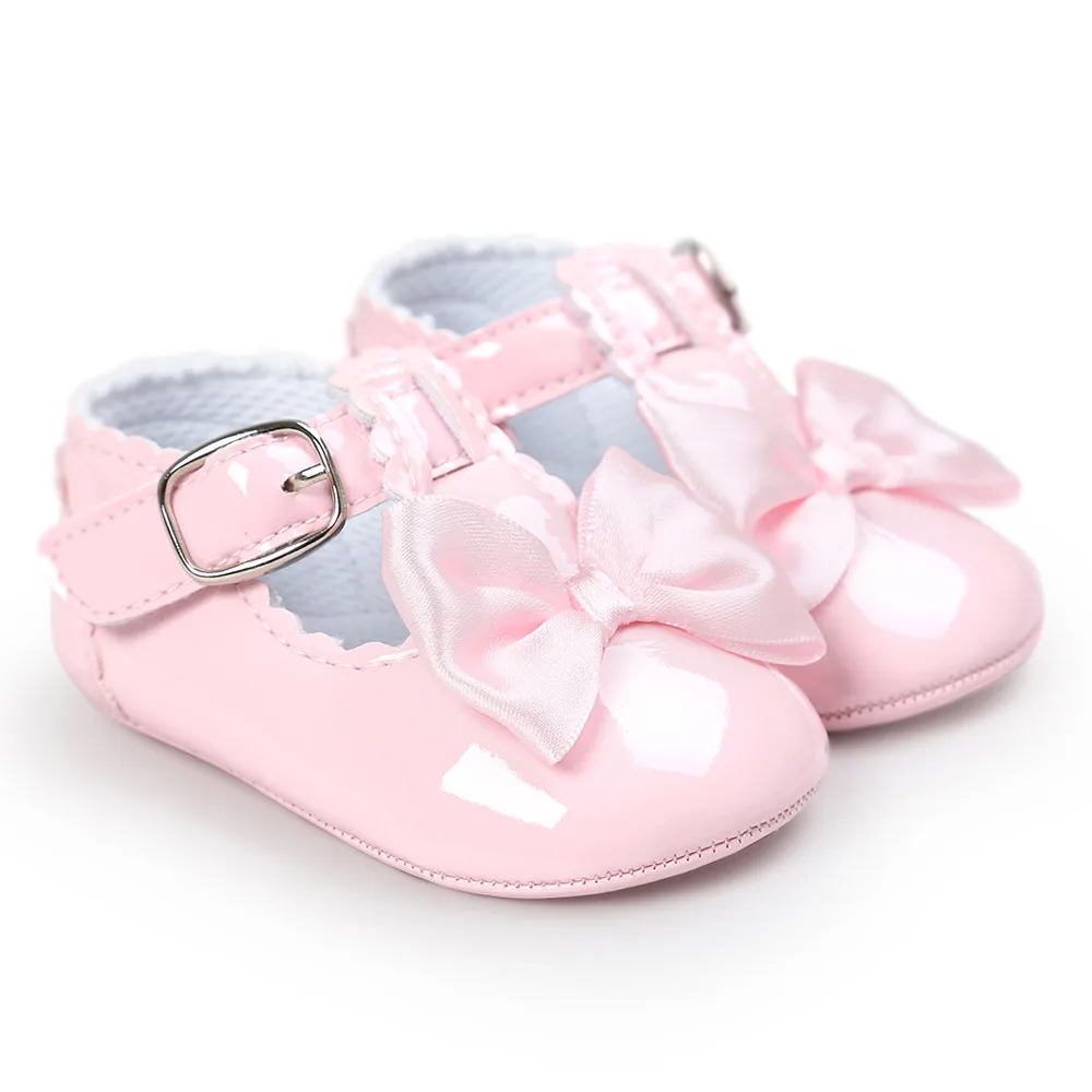 25# Bowknot Hook-loop Cutebuckle Soft Sole Shoes Baby Girls Princess Soft Leather Casual Shoes Comfortable Children Shoes
25# Bowknot Hook-loop Cutebuckle Soft Sole Shoes Baby Girls Princess Soft Leather Casual Shoes Comfortable Children Shoes