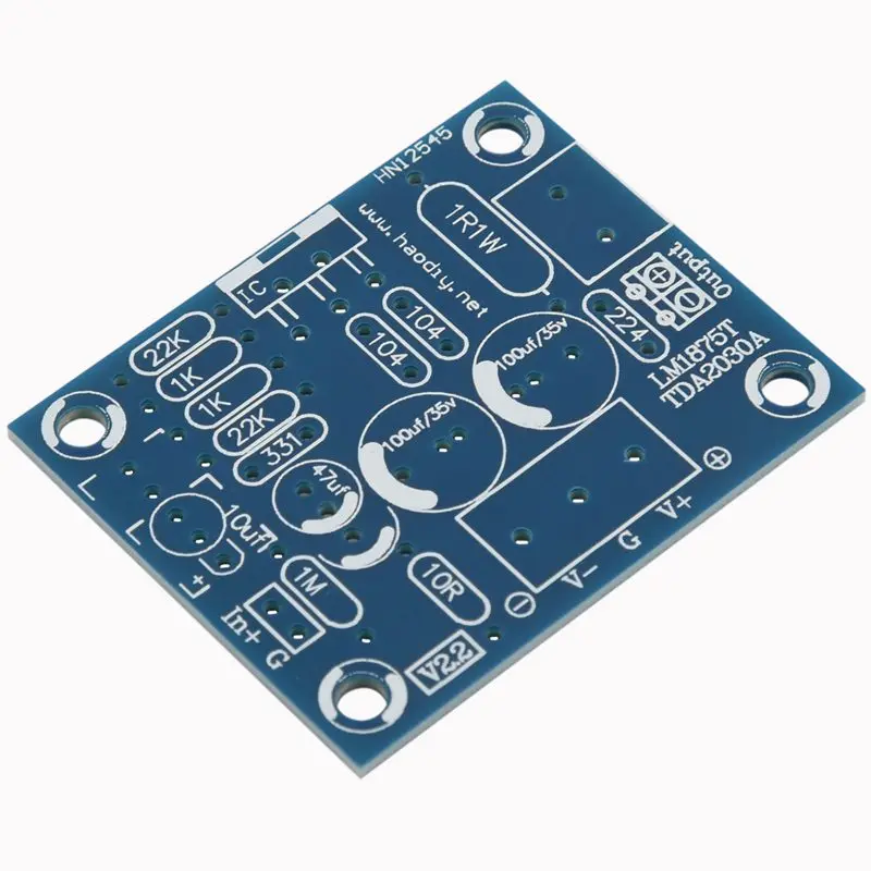 20 Вт LM1875T моно канал стерео аудио HIFI усилитель плата модуль DIY Kit|Операционные