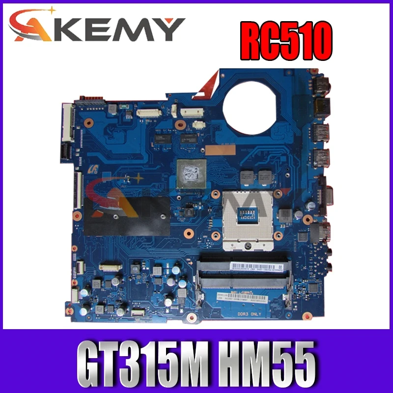 AkemyFor Samsung RC510 Материнская плата ноутбука GT315M HM55 DDR3 Бесплатная процессор BA92-07482A BA92-07482B BA41-01435A
AkemyFor Samsung RC510 Материнская плата ноутбука GT315M HM55 DDR3 Бесплатная процессор BA92-07482A BA92-07482B BA41-01435A