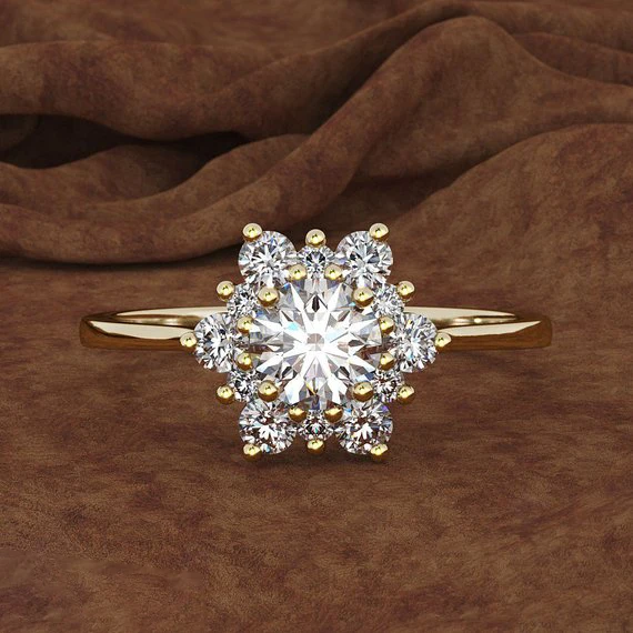 Luxury Female Snowflake Ring Fashion Yellow Rose Gold Color Crystal Zircon Stone Ring Vintage Wedding Rings For Women
Luxury Female Snowflake Ring Fashion Yellow Rose Gold Color Crystal Zircon Stone Ring Vintage Wedding Rings For Women