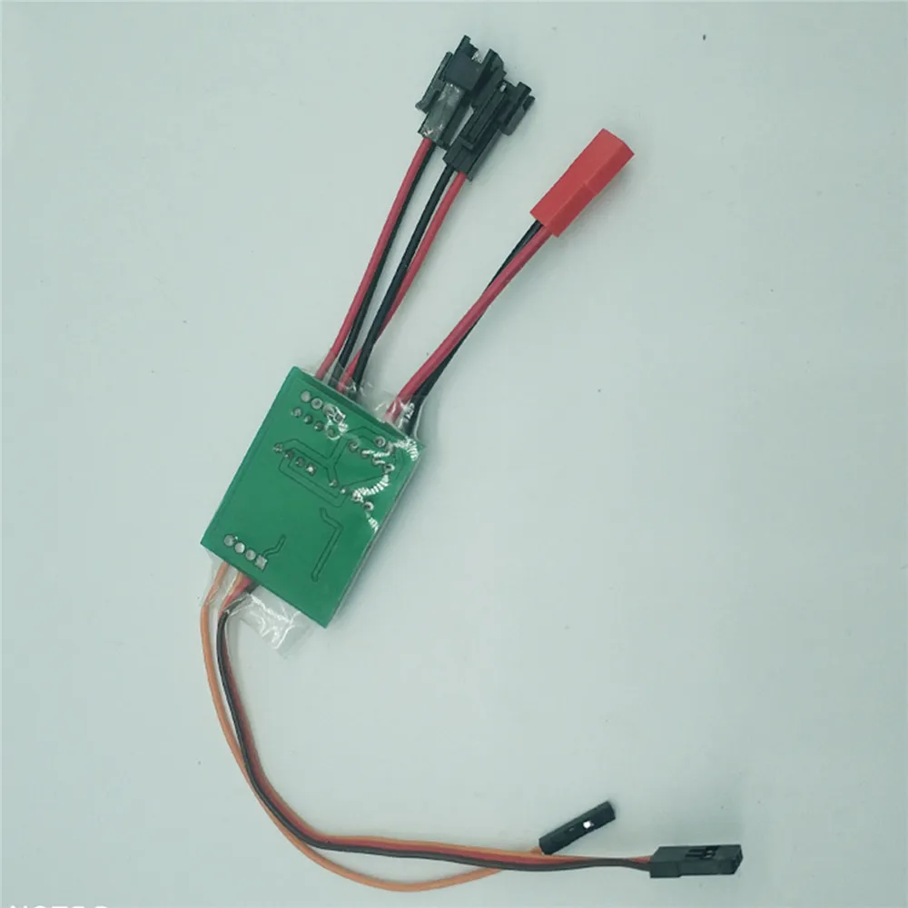

Professional 1S 2S 3S Two-way 2CH Brushed ESC BEC 5V Mixed/Independent Speed Controller for DIY Tank Car Boat RC Model
