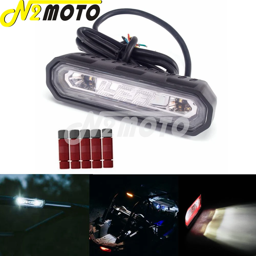 UTV/ATV 5 в 1 красный светодиод Chase стоп ходовой свет задний фонарь для Can-Am Maverick X3 Yamaha Honda Talon Polaris Kawasaki
UTV/ATV 5 в 1 красный светодиод Chase стоп ходовой свет задний фонарь для Can-Am Maverick X3 Yamaha Honda Talon Polaris Kawasaki