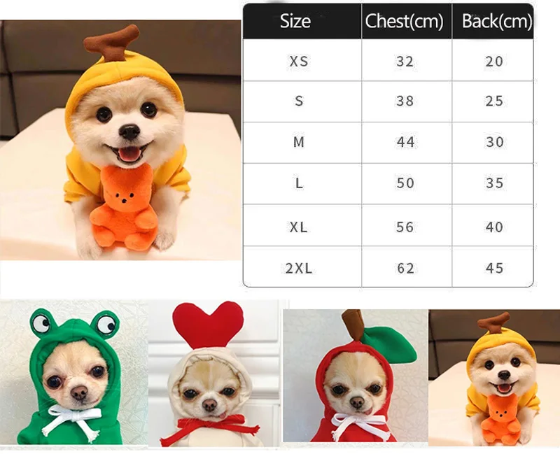 Fashion Cosplay Dog Hoodies Cat Christmas Costume Frenchie Bulldog Clothes Cute Pet Coat Warm Chiuhahua Clothes
Fashion Cosplay Dog Hoodies Cat Christmas Costume Frenchie Bulldog Clothes Cute Pet Coat Warm Chiuhahua Clothes