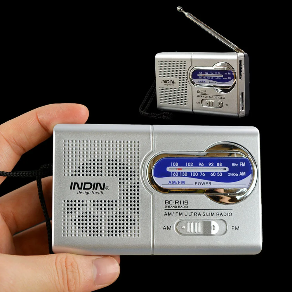 Mini Radio Receiver Outdoor Portable AM/FM Radio Antenna Telescopic Receiver Radio
Mini Radio Receiver Outdoor Portable AM/FM Radio Antenna Telescopic Receiver Radio