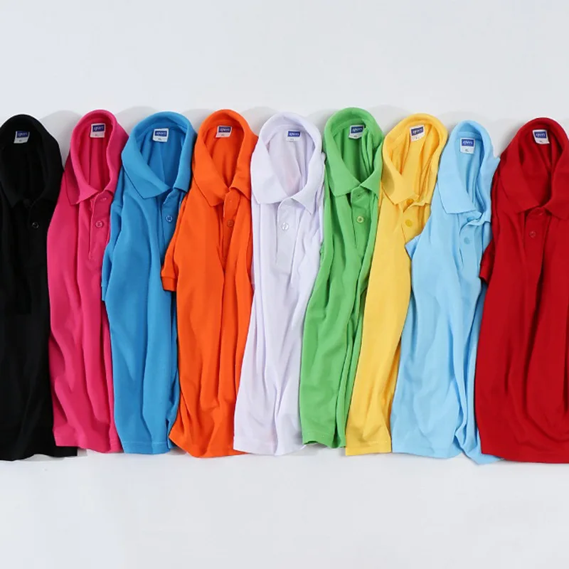 Однотонная летняя рубашка-поло с коротким рукавом
Однотонная летняя рубашка-поло с коротким рукавом