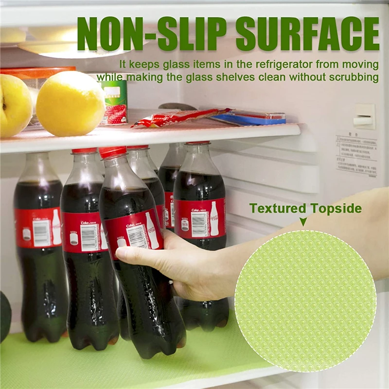 Clear Refrigerator Mat Waterproof Oilproof Shelf Table Drawer Mat Multifunction Fridge Liner Non Slip Can Be Cut for Kitchen
Clear Refrigerator Mat Waterproof Oilproof Shelf Table Drawer Mat Multifunction Fridge Liner Non Slip Can Be Cut for Kitchen