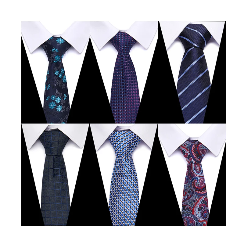 Классический шелковый галстук для мужчин 7 5 см | Аксессуары одежды